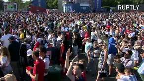 Mundial 2018. Strefa kibica w Moskwie cieszy się bardzo dużą popularnością
