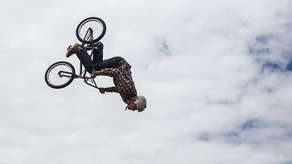 Lublin Double Challenge MTBMX. Podniebne akrobacje na rowerach [ZDJĘCIA]