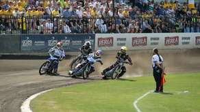 Polonia życzy "Koziołkom" awansu do PGE Ekstraligi