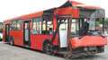 MPK Lublin chce sprzedać autobus. Rozbity w wypadku w centrum Lublina