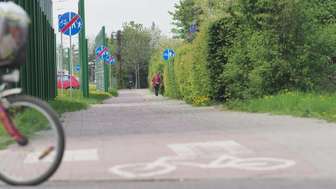 Na 1 km kwadratowy powierzchni miasta przypada niemal 1 km dróg rowerowych