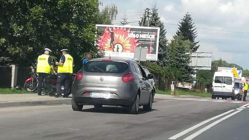 Wypadek na ul. Turystycznej w Lublinie