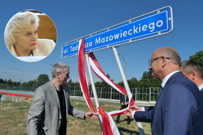 Syn Tadeusza Mazowieckiego przyjechał w poniedziałek do Lublina na uroczyste odsłonięcie tabliczki z nazwą nowej ulicy
