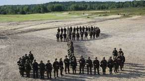 Żywa Kotwica na poligonie. Lubelscy żołnierze upamiętnili rocznicę wybuchu powstania