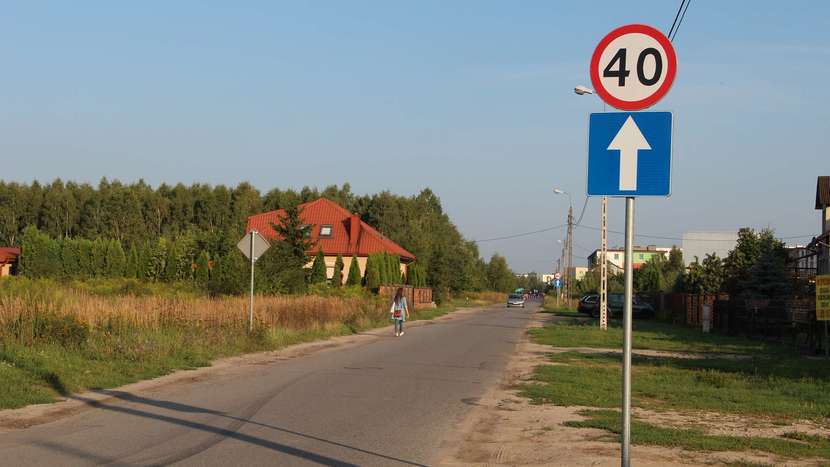 Na odcinku ulicy Podmiejskiej obowiązuje ruch jednokierunkowy / fot.EB