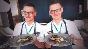 Szef Marcin Nieznaj szykuje międzywojenne menu na „Kolację z Gwiazdami”, która odbędzie się w Hampton by Hilton Lublin w sobotę, 8 września o godzinie 21