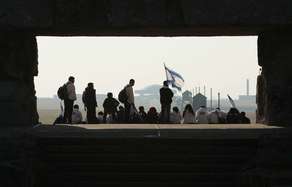 Wycieczka młodzieży z Izraela do Państwowego Muzeum na Majdanku. Rok 2011