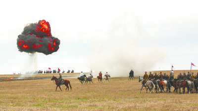 Bitwa pod Komarowem. Ostatnie wielkie starcie kawalerii [zdjęcia]