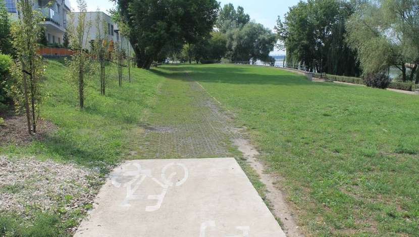 Według projektu, istniejąca droga dla rowerów zostanie przedłużona o 243 metry
