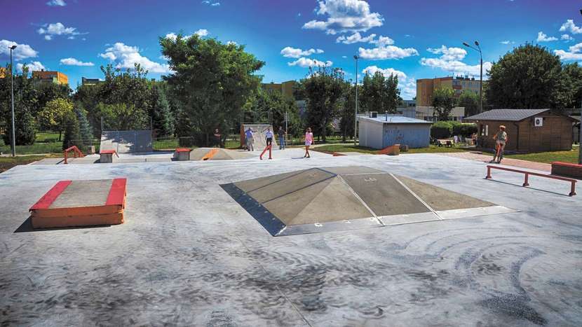 W tym roku w ramach budżetu obywatelskiego zmodernizowano skatepark