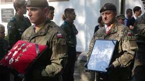 Lublin: Pogrzeb ppłk. Zbigniewa Matysiaka. ps. „Kowboj”, „Dym”