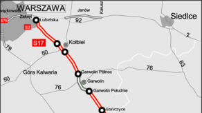 Budowa obwodnicy Kołbieli. Korki jeszcze przez rok