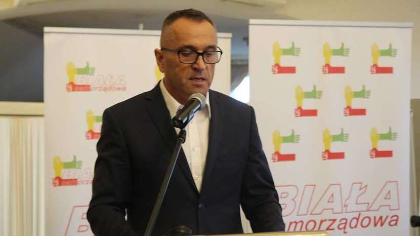 Bogusław Broniewicz - trzeci kandydat na prezydenta  Białej Podlaskiej/ fot.EB
