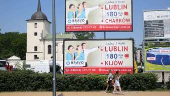 Do Chersonia na Ukrainie lata jeszcze z Lublina linia Bravo Airways. W lipcu, niedługo po uruchomieniu, przewoźnik zlikwidował lubelskie połączenia do Kijowa i Charkowa