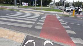 Gdy rowerzyści złożyli pismo do prokuratury, krawężniki zeszlifowano 