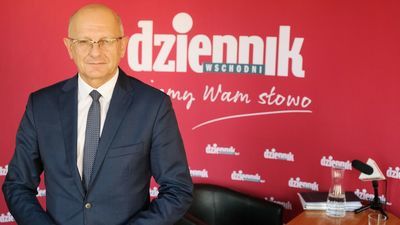 Krzysztof Żuk w redakcji Dziennika Wschodniego