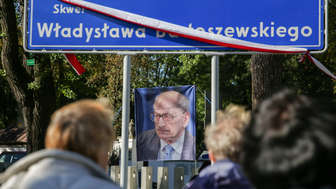 W Lublinie jest już skwer Władysława Bartoszewskiego [zdjęcia]