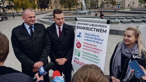 Jak uratować Lublin przed bankructwem? "Ratusz kupuje poparcie błyskotkami"