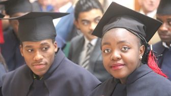 W Wyższej Szkole Społeczno-Przyrodniczej im. Wincentego Pola obcokrajowcy stanowią niemal połowę wśród ok. trzech tysięcy wszystkich studentów