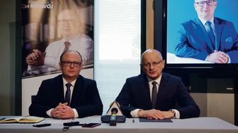 Wojciech Wilk i Krzysztof Żuk w Kraśniku