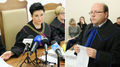 Sędzia Marta Laskowska-Pietrzak i prawnik prezydenta mecenas Przemysław Bryłowski