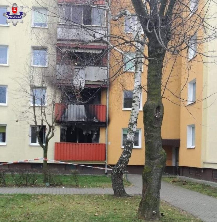 Straty z powodu pożaru wstępnie oszacowano na 100 tys. zł
