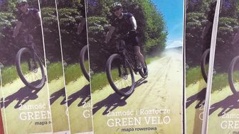 Mapy rowerowa, która ma promować Zamość i Roztocze

