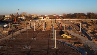 Galeria Karuzela - stan prac z końca października/ fot. Galeria Karuzela 