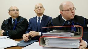 Krzysztof Żuk podczas dzisiejszej rozprawy