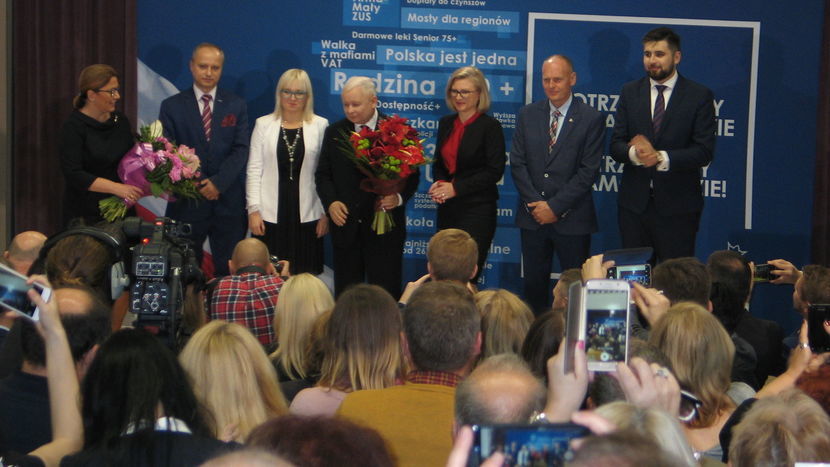 Jarosław Kaczyński w środę był w Chełmie