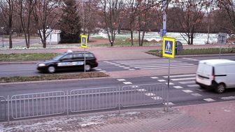 Lublin: Po wypadku w tym miejscu policja stanęła z fotoradarem. Przez godzinę 308 kierowców jechało za szybko