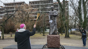 KUL świętuje 100 lat. Odsłonili pomnik pierwszego rektora [zdjęcia]