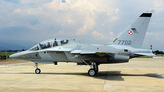 M-346, czyli „Bielik”. Na tych maszynach szkolą się piloci myśliwców