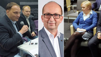 Piotr Franaszek, Mirosław Korbut i Henryka Strojnowska