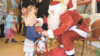 W tym roku do Mikołaja do szpitala w Łęcznej przyjechało kilkadziesięcioro byłych małych pacjentów