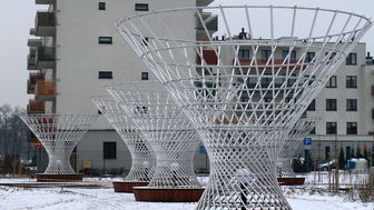 Puławy się zazielenią. Dwa nowe skwery w mieście [zdjęcia]