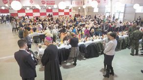 W zeszłym roku na Wigilię Miłosierdzia Caritas Archidiecezji Lubelskiej przyszło kilkaset osób