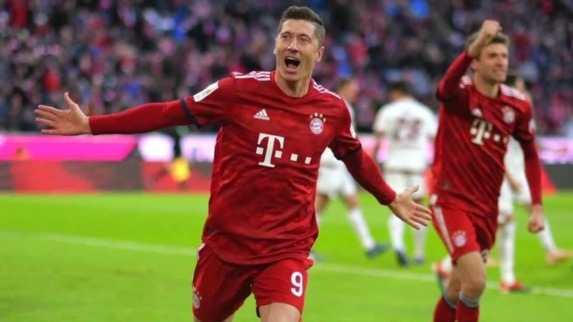 Robert Lewandowski śróbuje swój rekord w Lidze Mistrzów