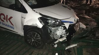 Wypożyczył auto i rozbił, a potem uciekł z miejsca wypadku. Rachunek będzie bolesny