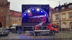 Sylwester w Lublinie. Ostatnie przygotowania do miejskiej imprezy [zdjęcia]