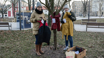 Ubrały drzewa. Żeby pomóc potrzebującym