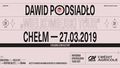 Dawid Podsiadło wystąpi w Chełmie