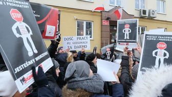 Pracownicy prokuratur protestowali już na ulicach