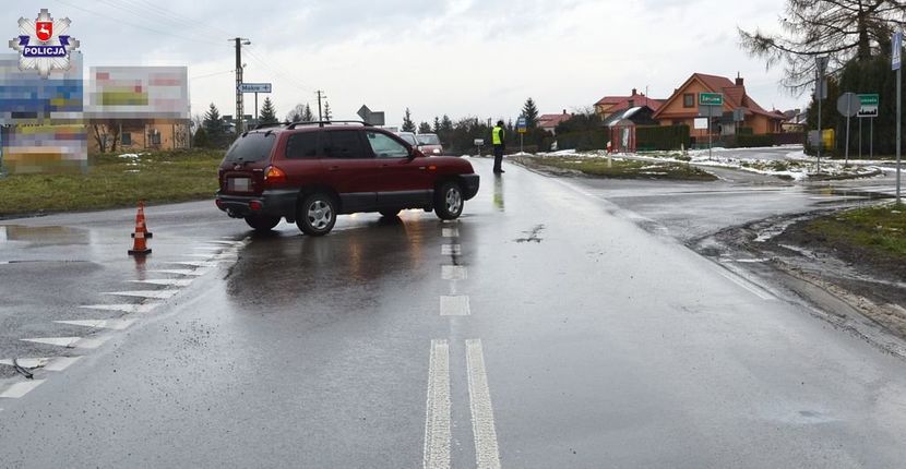 Wypadek w miejscowości Skokówka