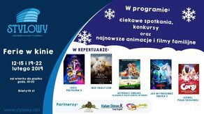 Ferie 2019 w kinie Stylowy w Zamościu