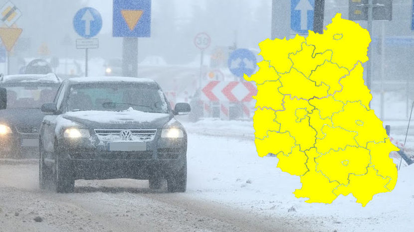 Ostrzeżenie pogodowe obowiązuje w północnej części województwa lubelskiego