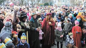 Ubiegłoroczny Orszak Trzech Króli w Białej Podlaskiej