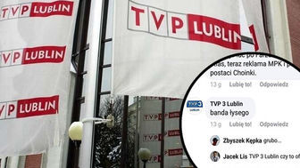 „Banda łysego”. Radny pyta dziennikarzy TVP Lublin o komentarz pod artykułem