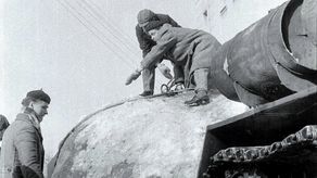 Kadr z filmu „Operacja Kamień” z 1964 roku