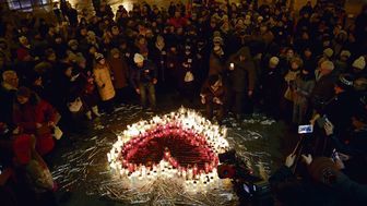 Serce od lublinian dla prezydenta Pawła Adamowicza [zdjęcia, wideo]